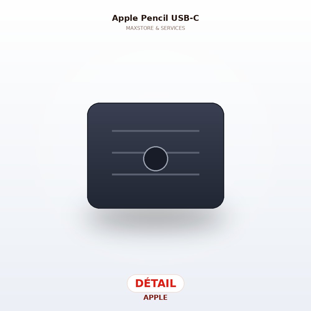 Apple Pencil USB-C — Détail