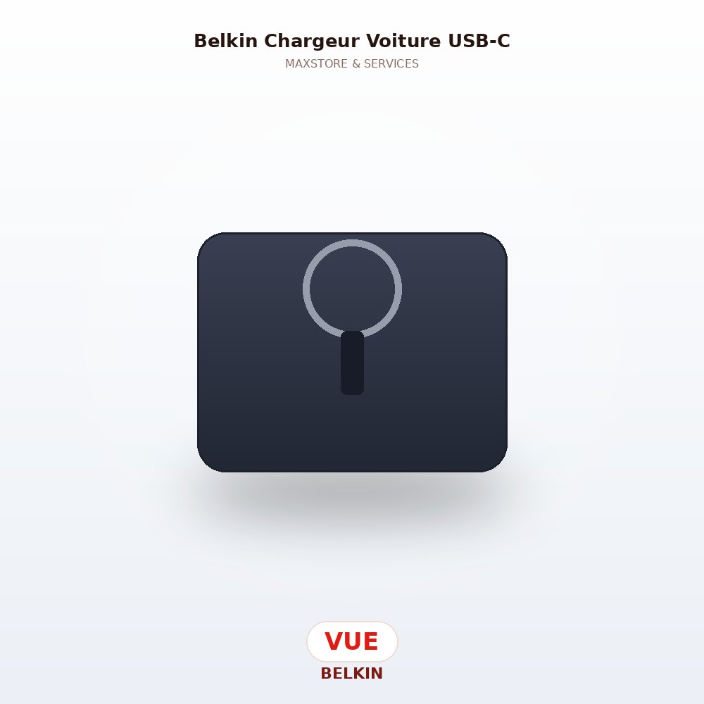 Belkin Chargeur Voiture USB-C — Vue