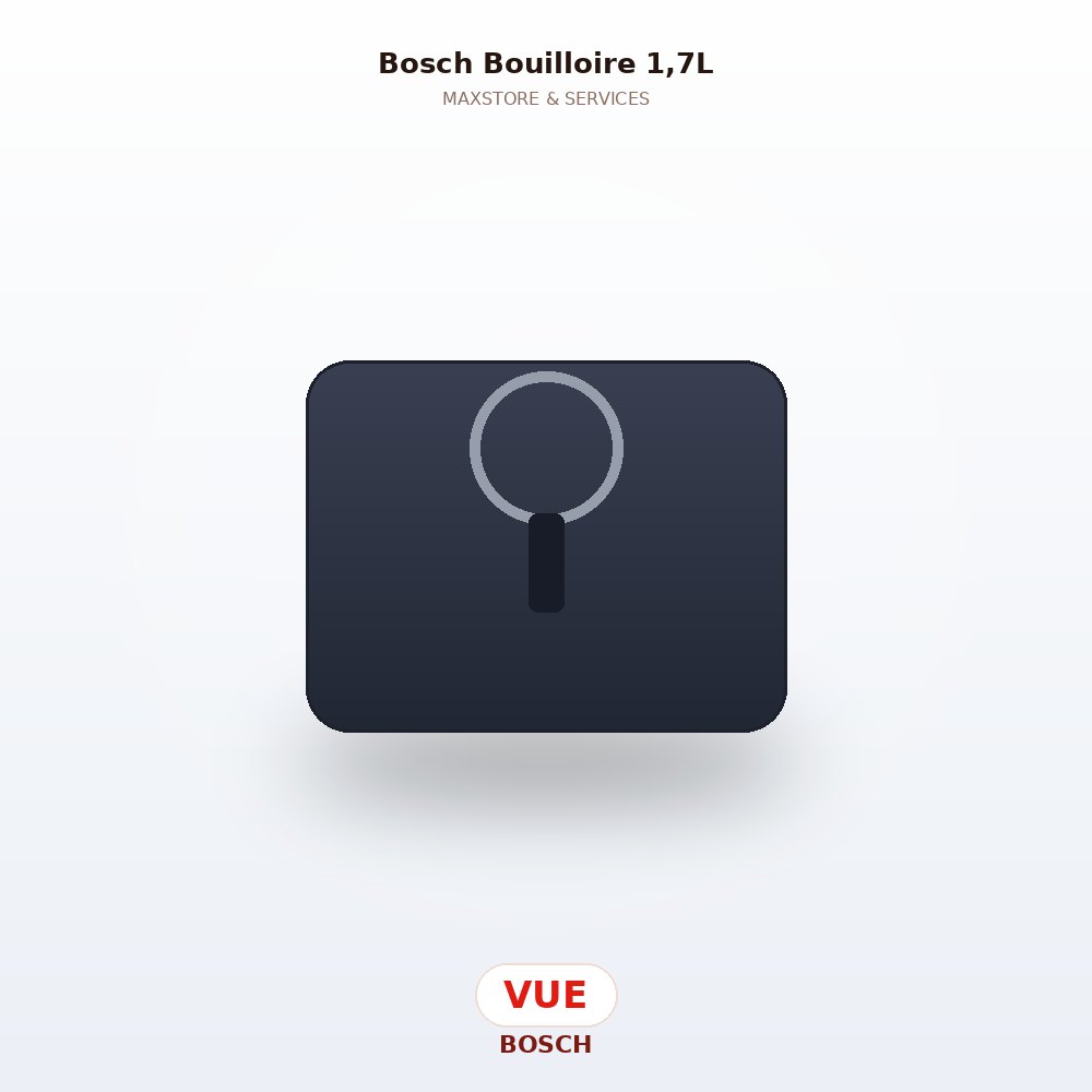 Bosch Bouilloire 1,7L — Vue