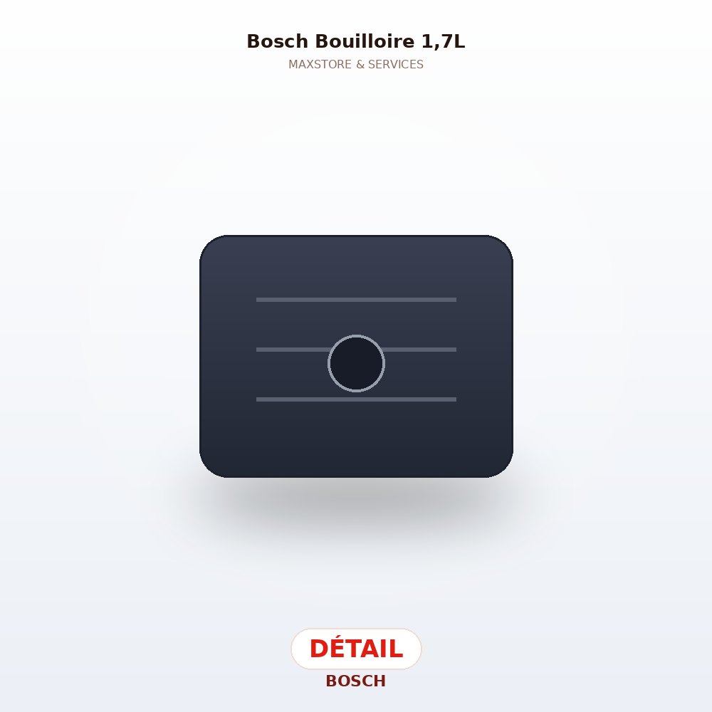 Bosch Bouilloire 1,7L — Détail