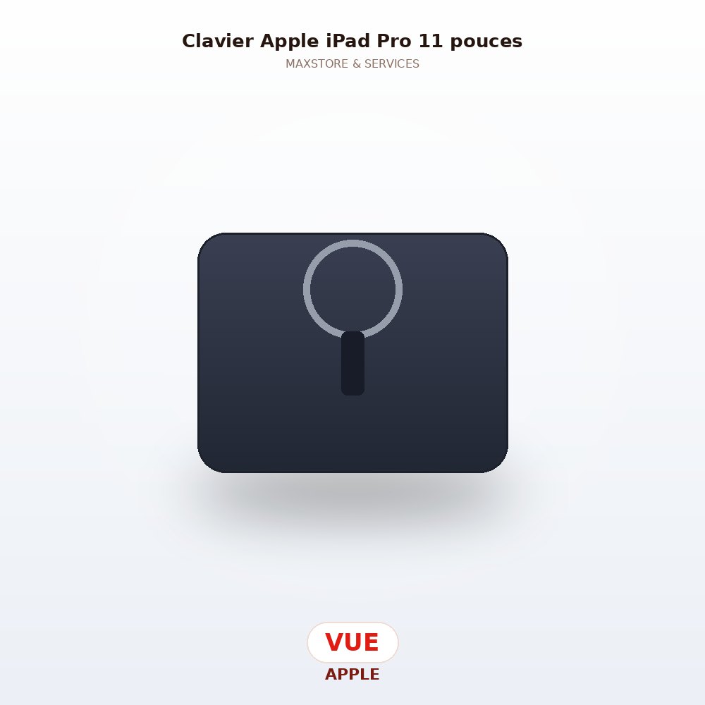 Clavier Apple iPad Pro 11 pouces — Vue